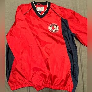 Red Sox V neck windbreaker